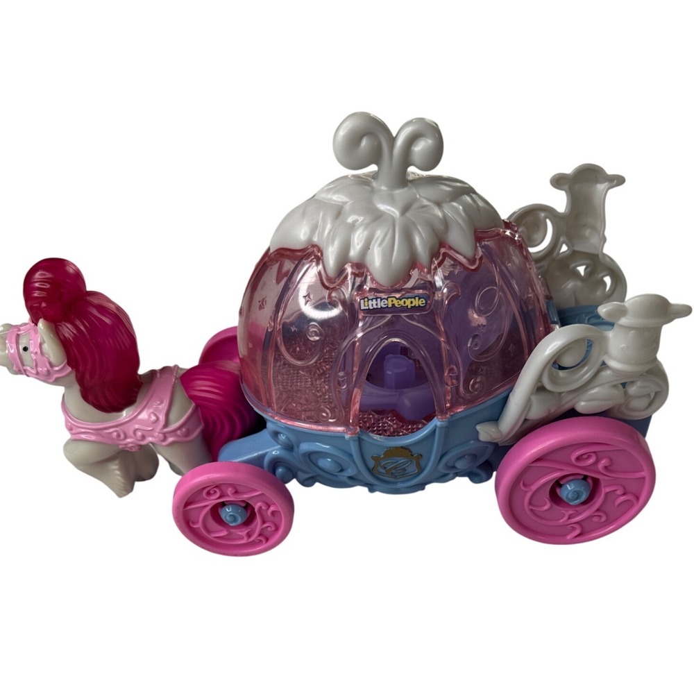 Fisher-Price Little People Disney Princess Cinderella Magical Carriage